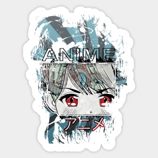 Japanese anime Character - Arts Sticker